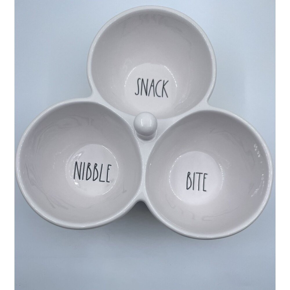 Rae Dunn Snack Nibble Bite Serving Piece